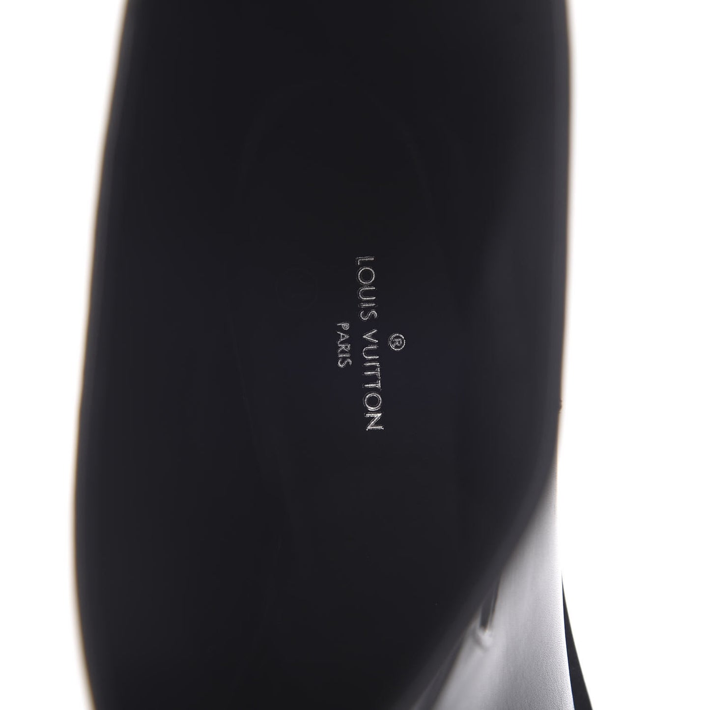 Calfskin Overdrive Flat Half Boots 35 Black