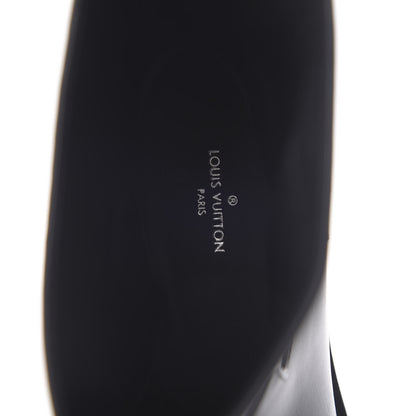 Louis Vuitton Calfskin Overdrive Flat Half Boots 35 Black 7 of 8