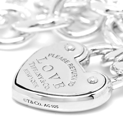 Tiffany Sterling Silver Return to Tiffany Love Lock Bracelet 4 of 4