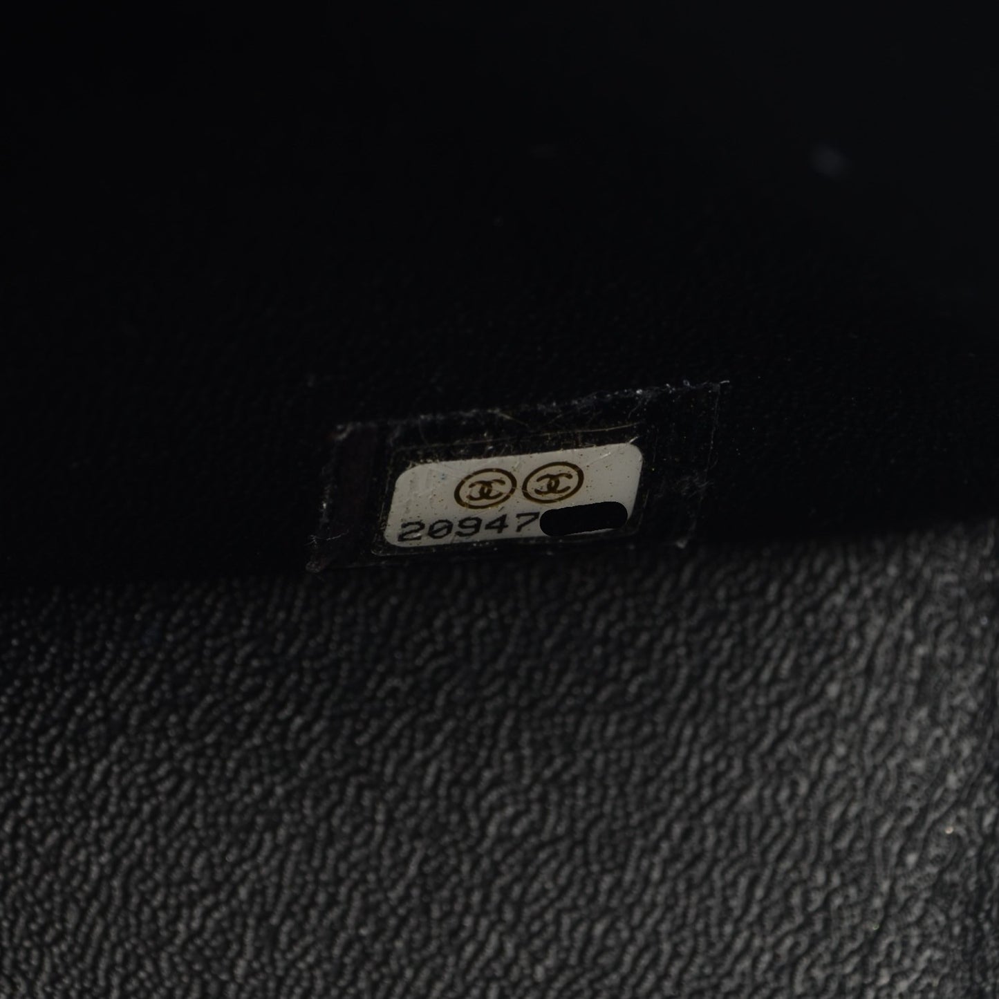 Lambskin Chevron Quilted Jumbo Double Flap So Black