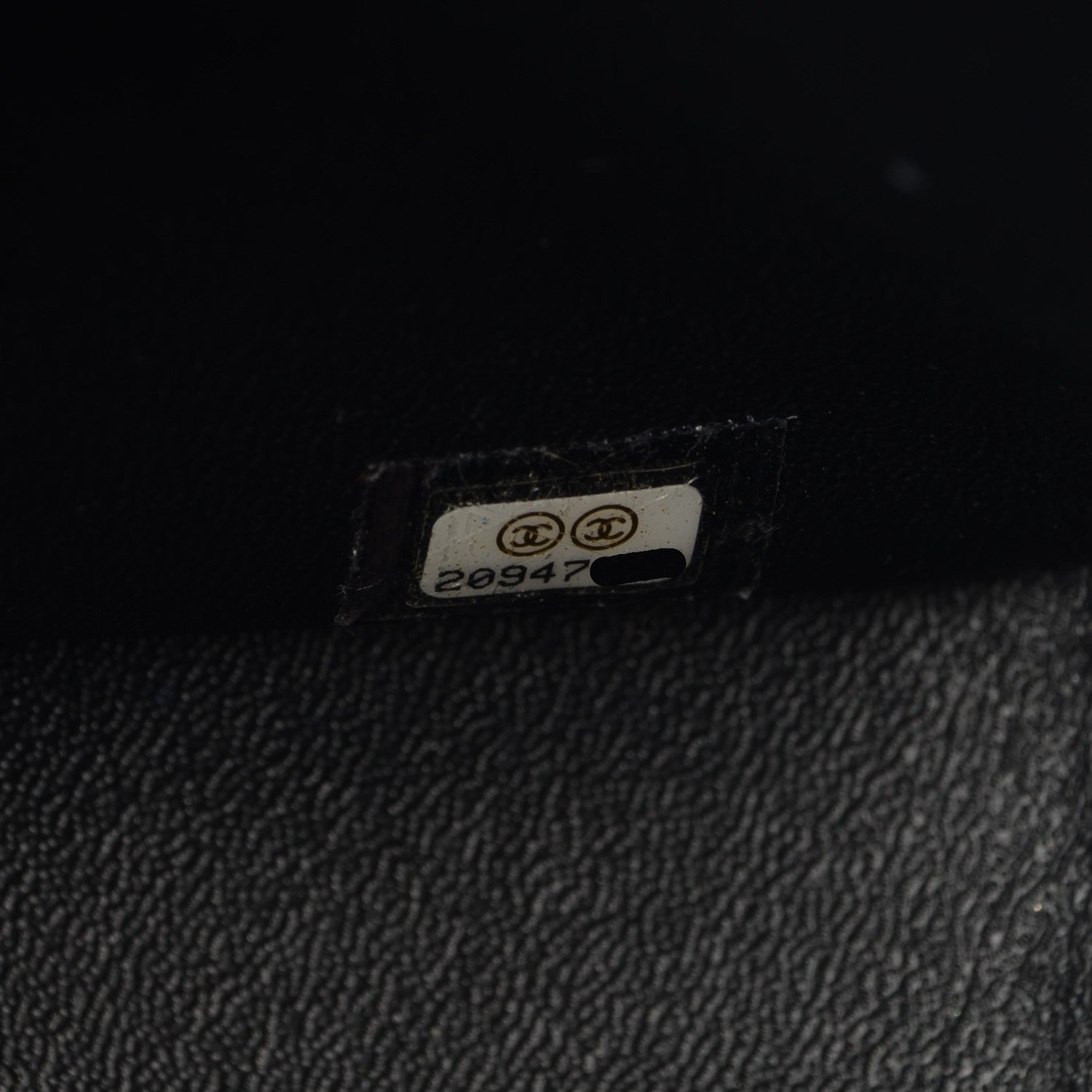 Chanel Lambskin Chevron Quilted Jumbo Double Flap So Black 8 of 9