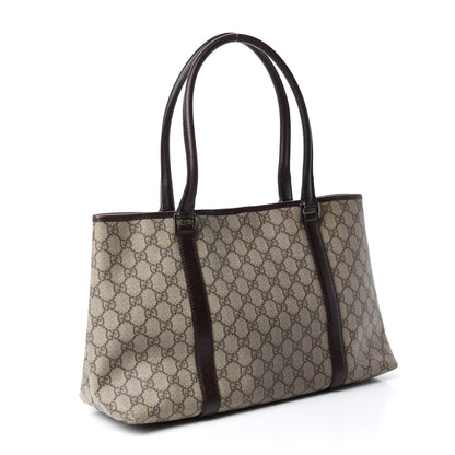 Gucci GG Plus Monogram Medium Joy Tote Dark Brown 3 of 16