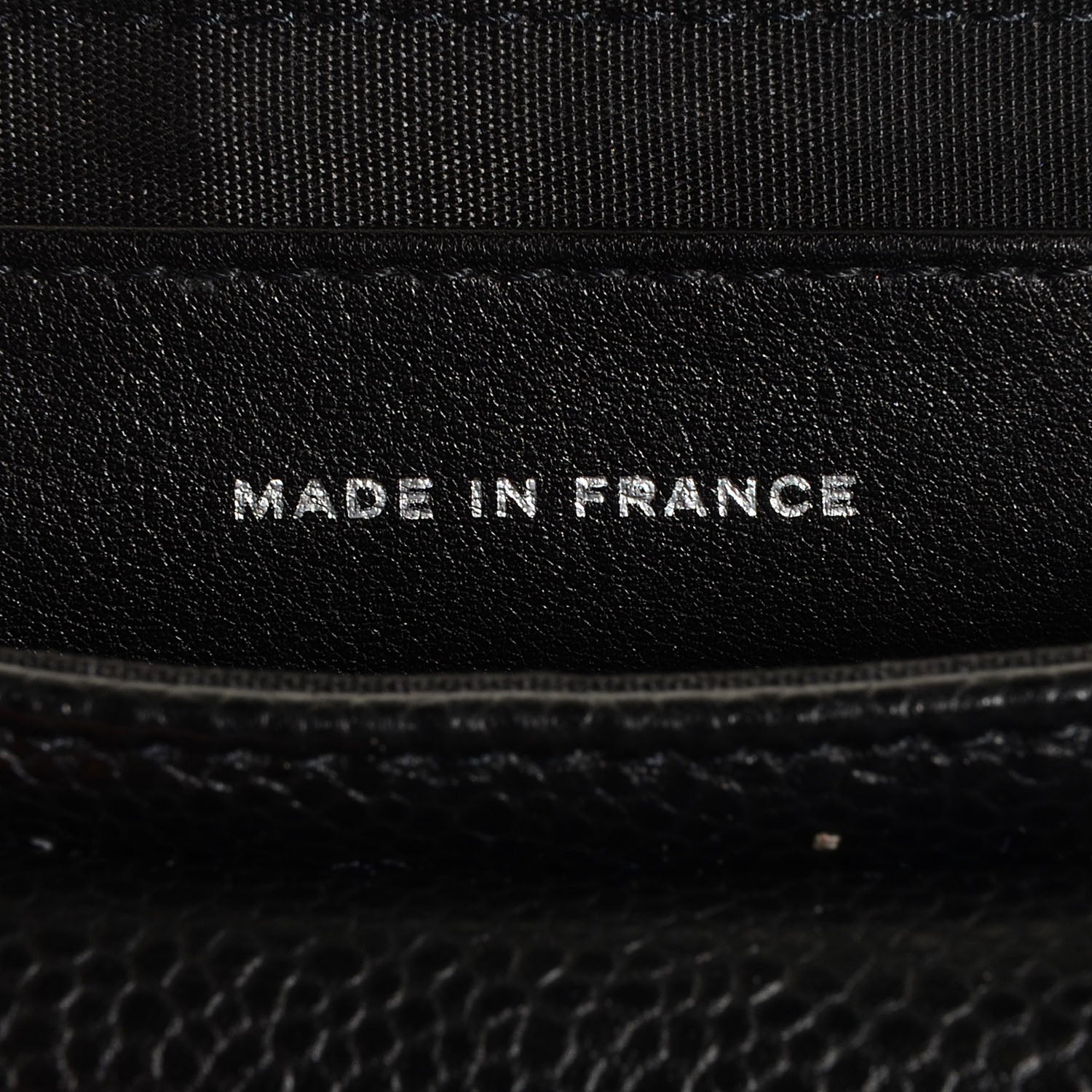 Chanel Caviar Half Moon Wallet On Chain WOC Black 7 of 8