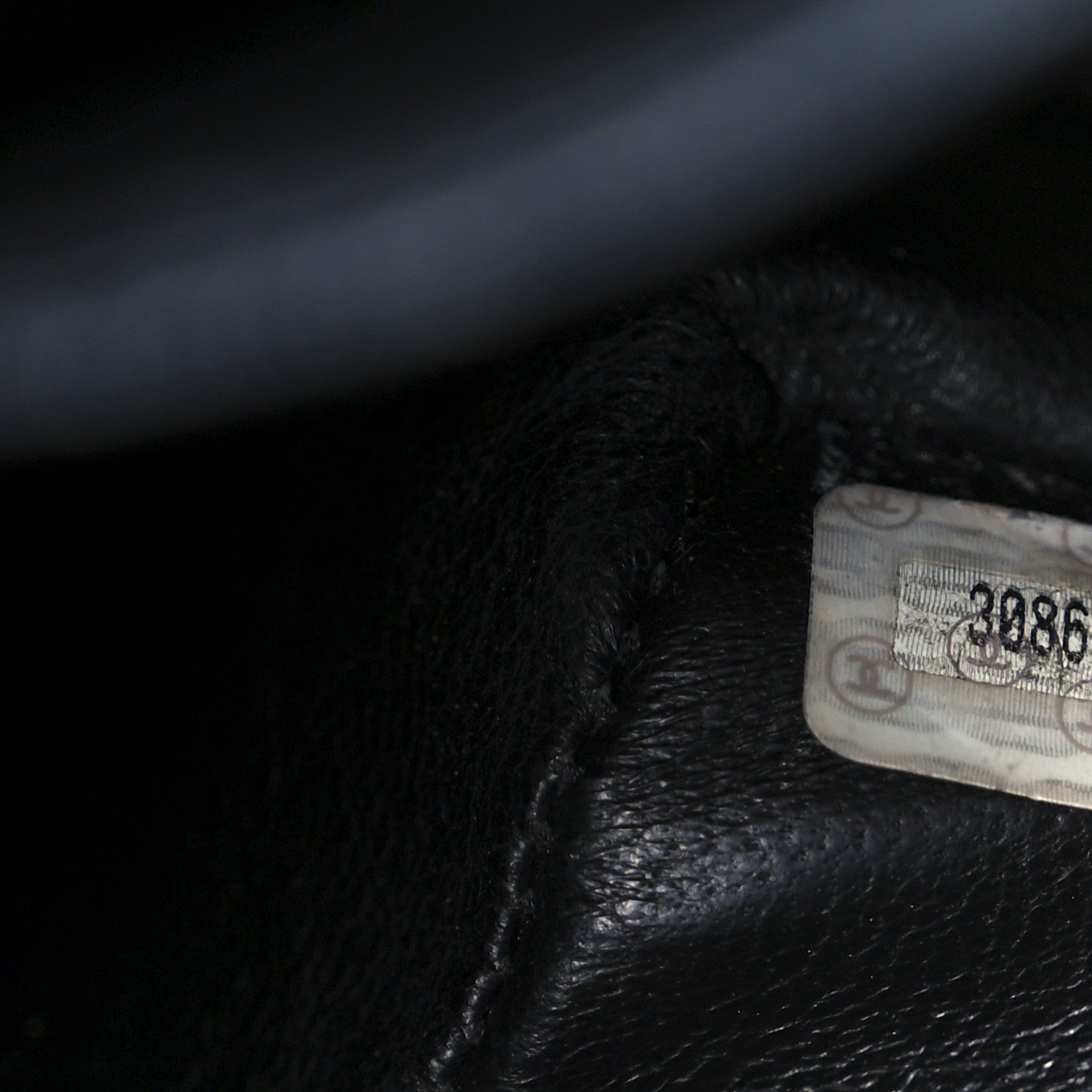 Chanel Caviar Diagonal Quilted Jumbo Single Flap Black 8 of 11