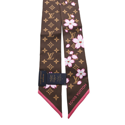 Louis Vuitton LV X TM Silk Monogram Cherry Blossom BB Bandeau Tan 2 of 3