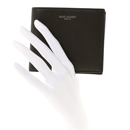 Saint Laurent Smooth Calfskin Paris East West Wallet Light Musk 2 of 8