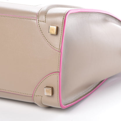 Celine Palmelato Calfskin Micro Luggage Beige 8 of 8