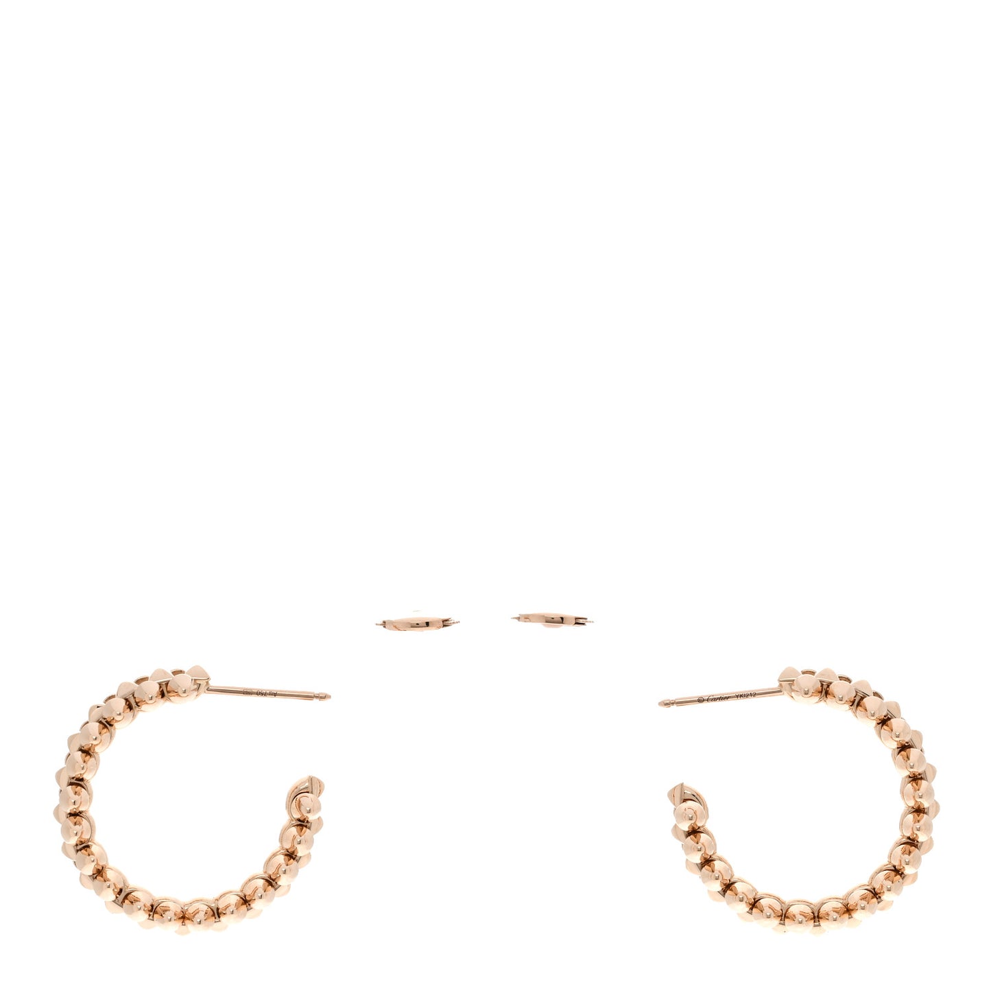 18K Pink Gold Small Clash de Cartier Earrings