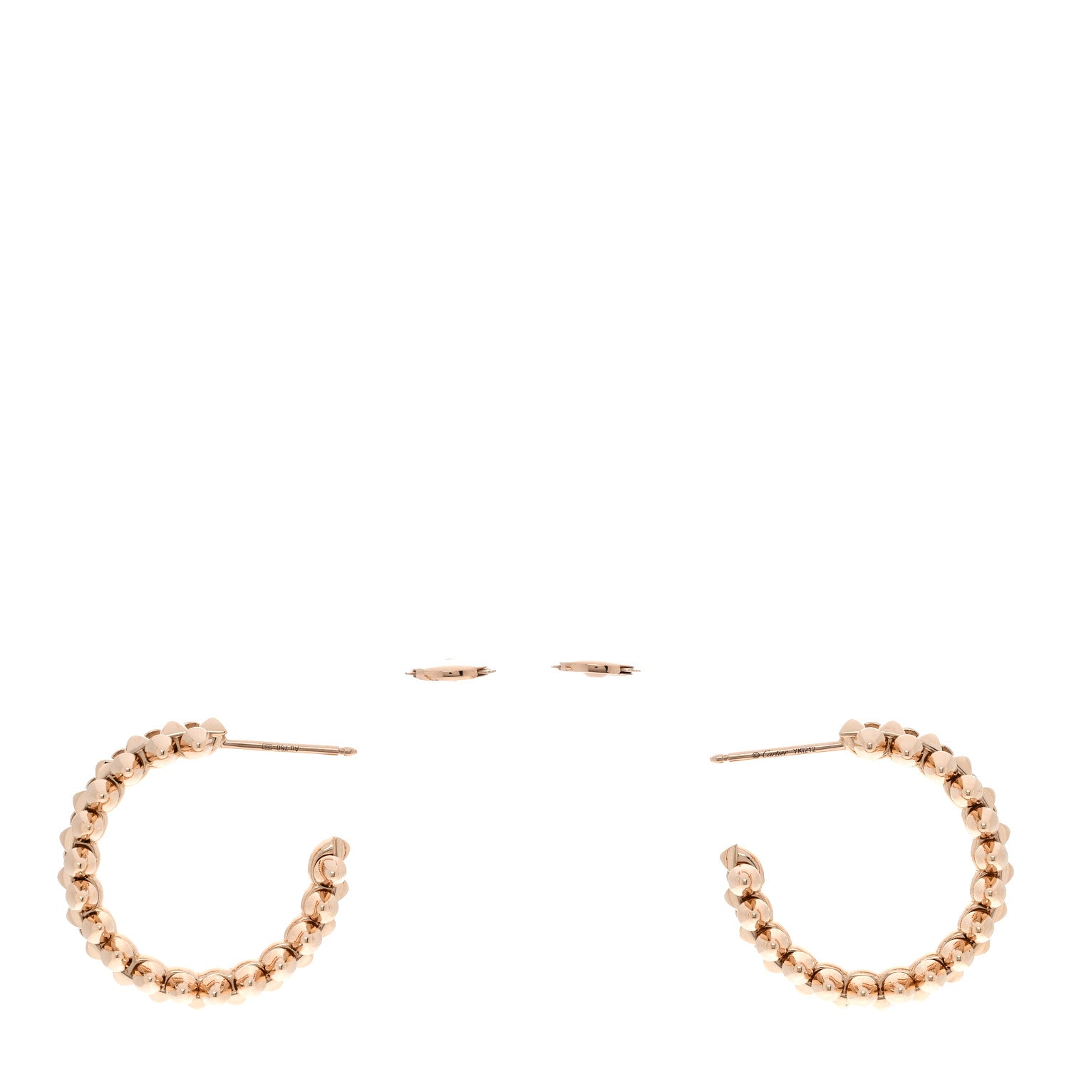 Cartier 18K Pink Gold Small Clash de Cartier Earrings 3 of 6
