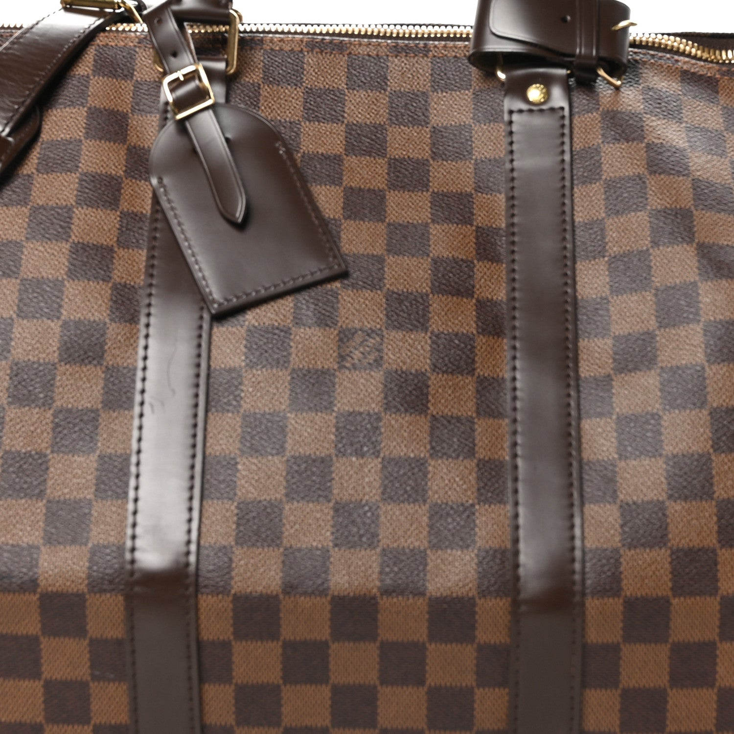 Louis Vuitton Damier Ebene Keepall Bandouliere 55 7 of 12