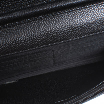 Chanel Caviar Wallet on Chain WOC Black 6 of 8
