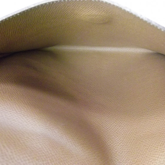 Hermes Epsom Leather Rio Clutch Gold 6 of 10