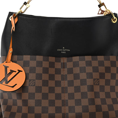 Louis Vuitton Damier Ebene Calfskin Maida Black 7 of 9
