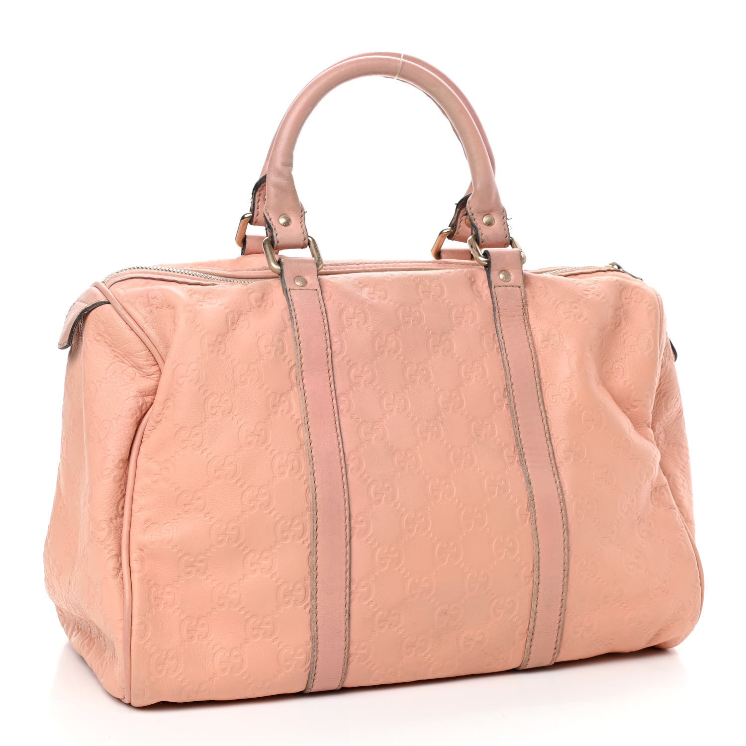 Gucci Guccissima Medium Joy Boston Rose Dragea 2 of 4