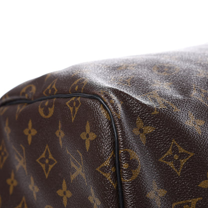Louis Vuitton Monogram Macassar Keepall Bandouliere 55 11 of 12