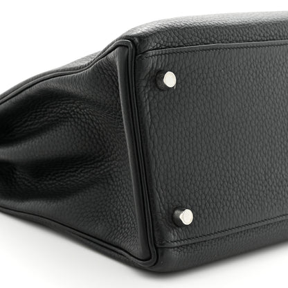 Hermes Togo Kelly Retourne 35 Black 9 of 14