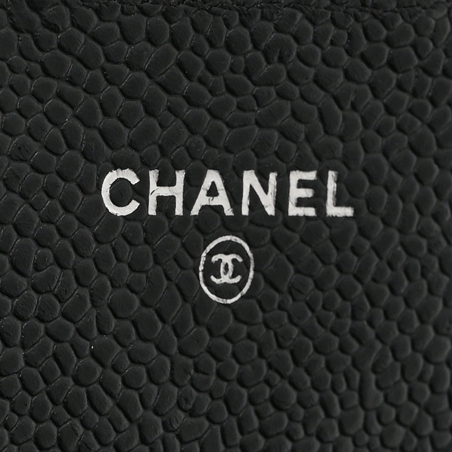 Caviar Quilted Large Gusset Flap Wallet Black