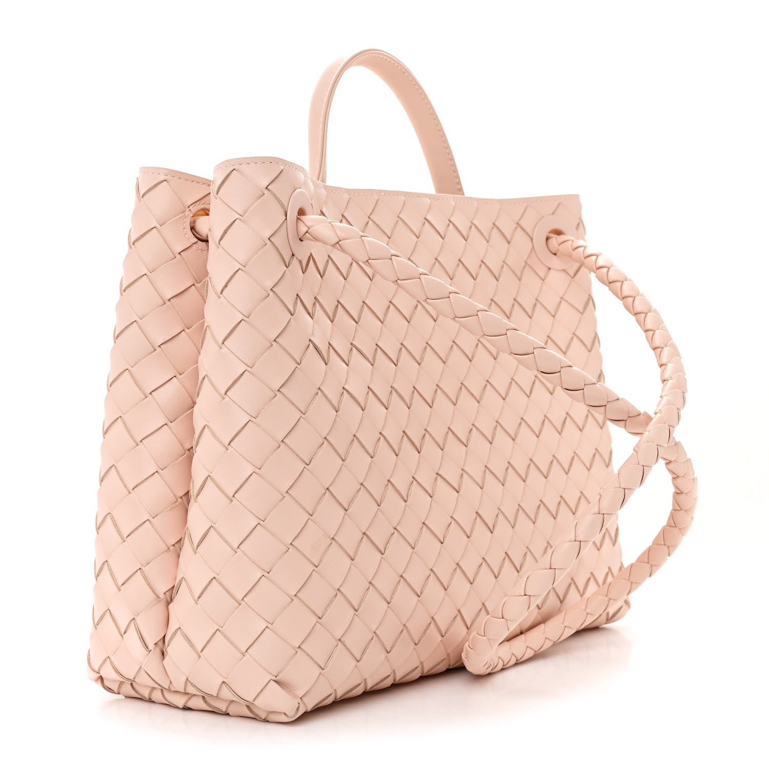 Bottega Veneta Nappa Intrecciato Medium Andiamo Shoulder Bag Cameo 3 of 9