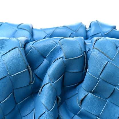 Bottega Veneta Nappa Maxi Intrecciato The Pouch Oversized Clutch Swimming Pool 12 of 12