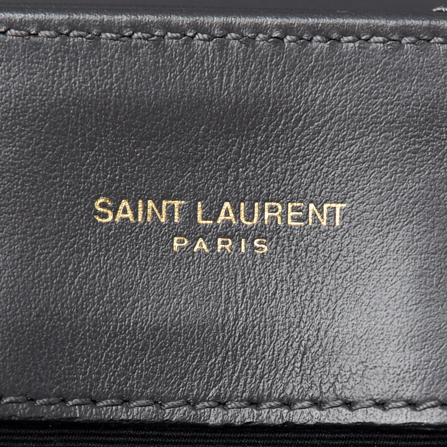Calfskin Y Quilted Monogram Medium Loulou Chain Satchel Asphalt