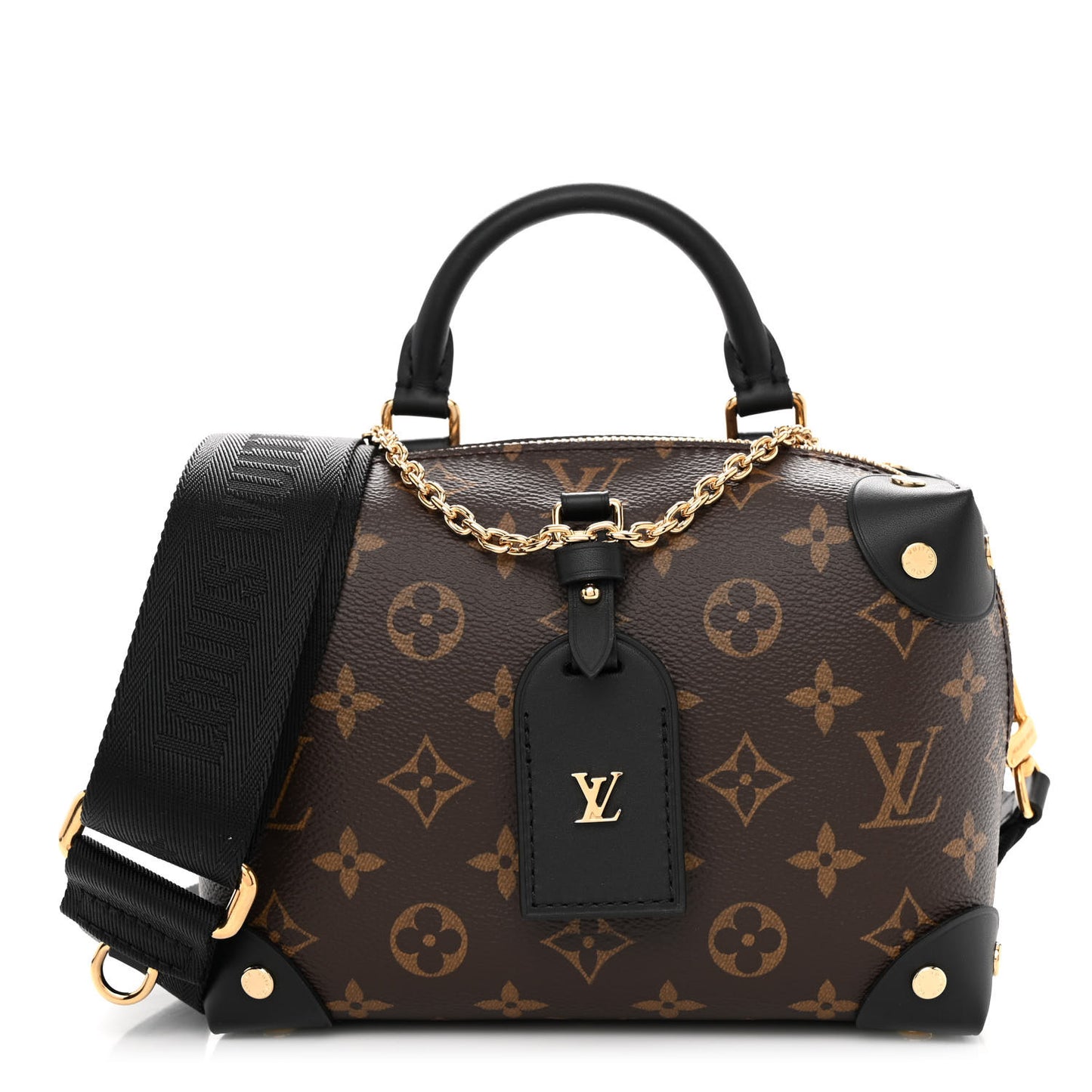 Monogram Petite Malle Souple Black