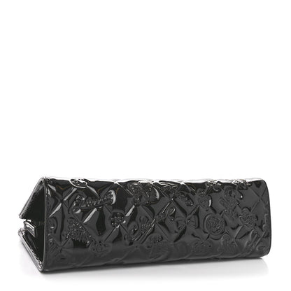 Chanel Patent Calfskin Lucky Symbols Pochette Black 4 of 11