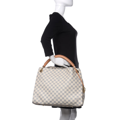Louis Vuitton Damier Azur Artsy MM 2 of 12