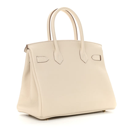 Hermes Togo Birkin 30 Craie 2 of 10