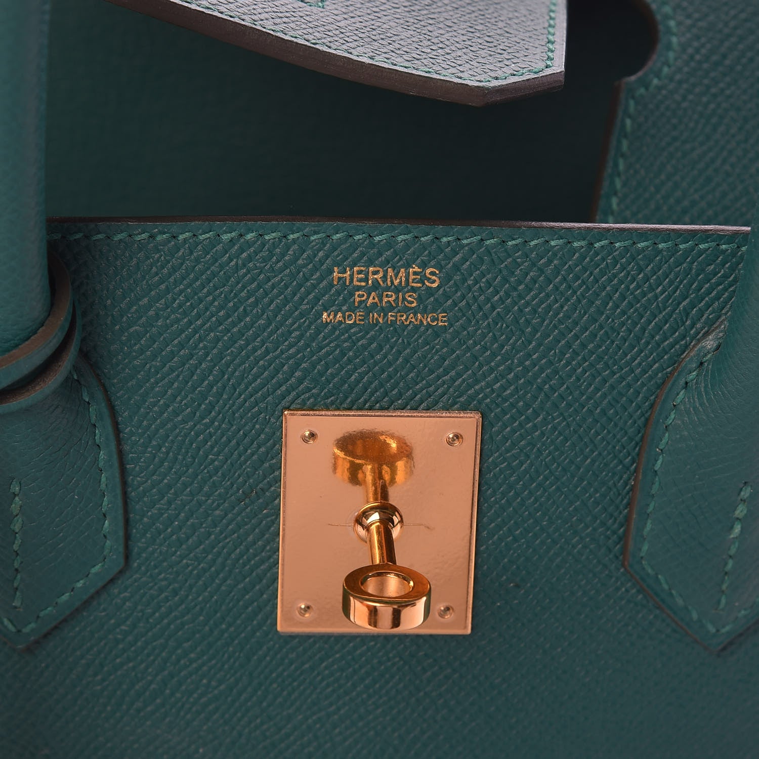 Hermes Epsom Birkin 30 Malachite 21 of 33