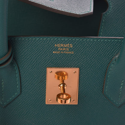 Hermes Epsom Birkin 30 Malachite 21 of 33