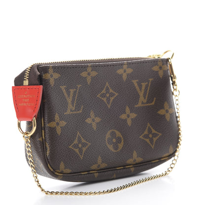 Louis Vuitton Monogram 2020 Christmas Animation Bumper Cars Mini Pochette Accessories Coquelicot 2 of 7