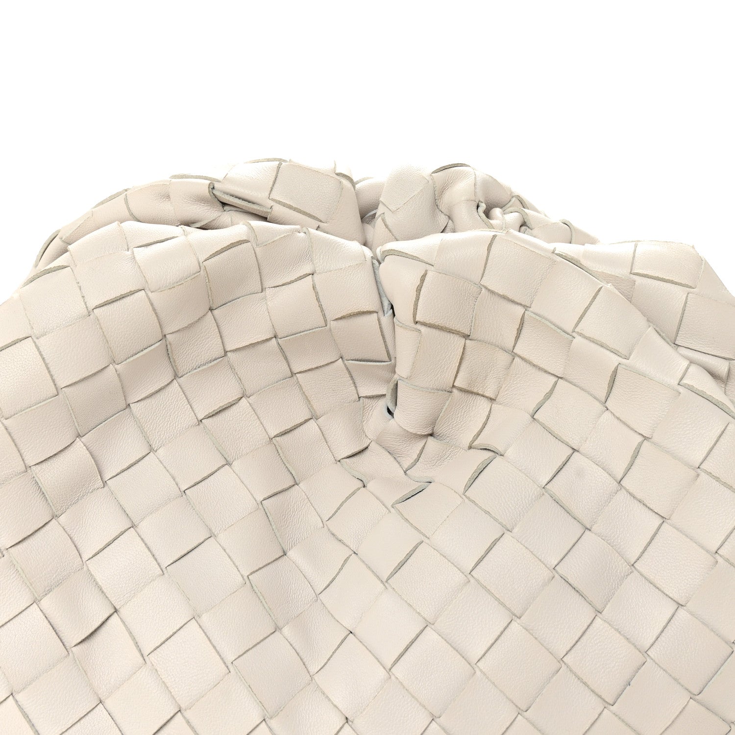 Bottega Veneta Nappa Maxi Intreccio The Pouch Oversized Clutch Plaster 8 of 10