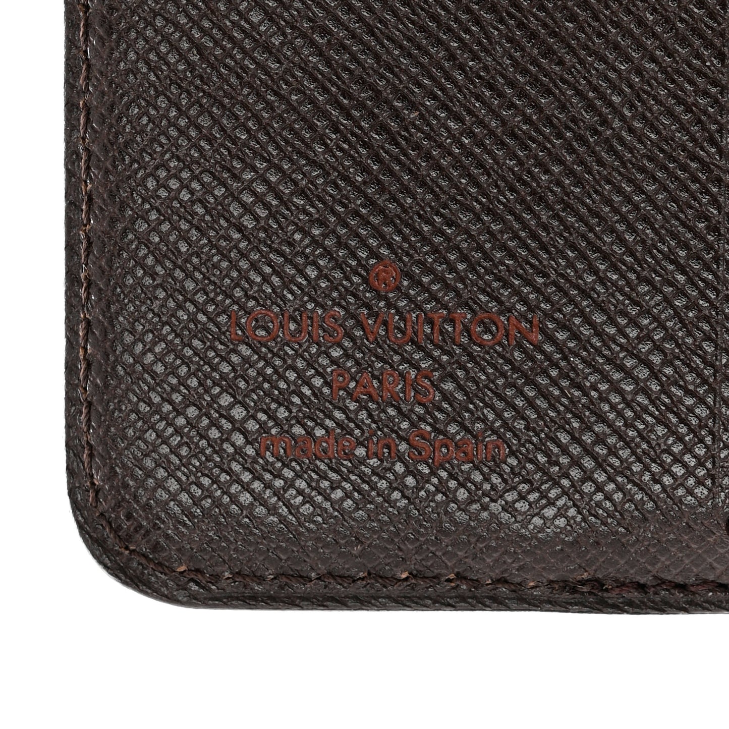 Damier Zippe Zipped Compact Wallet