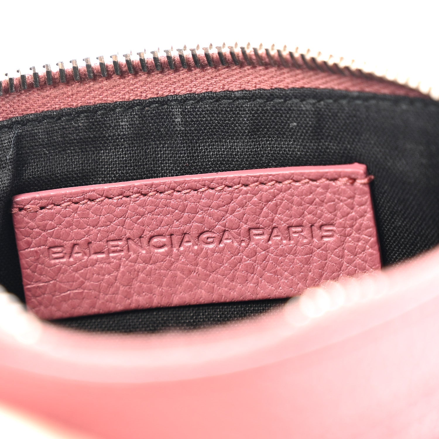 Balenciaga Agneau Giant 12 Silver Hardware M Porte-Monnaie Coin Purse Rose Bruyere 6 of 8