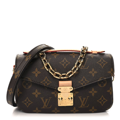 Louis Vuitton Monogram Pochette Metis East West 1 of 11