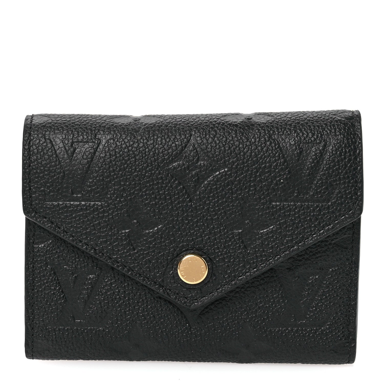Louis Vuitton Empreinte Victorine Wallet Black 1 of 6