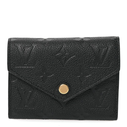 Louis Vuitton Empreinte Victorine Wallet Black 1 of 6