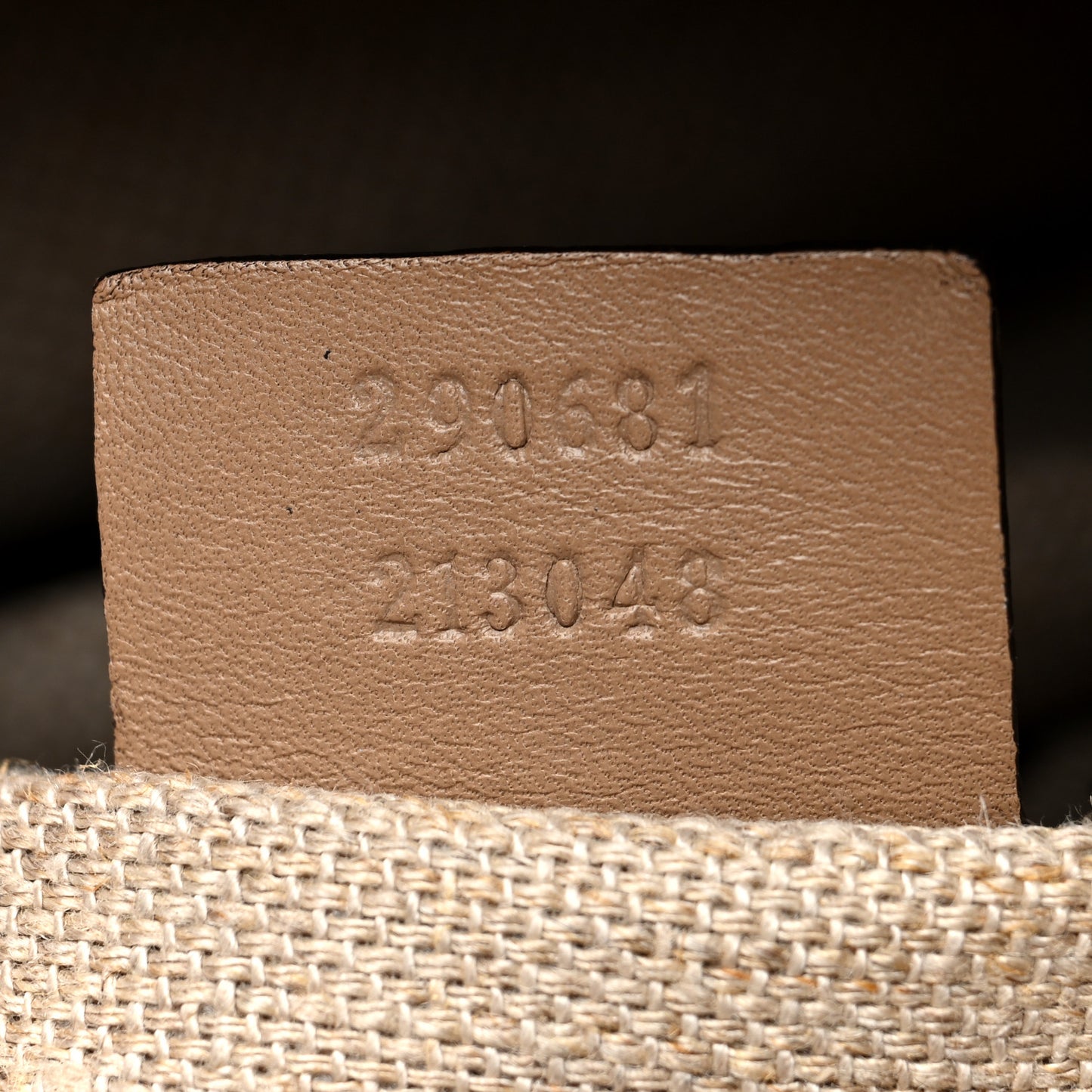 Lambskin 1970 Large Shoulder Bag Beige