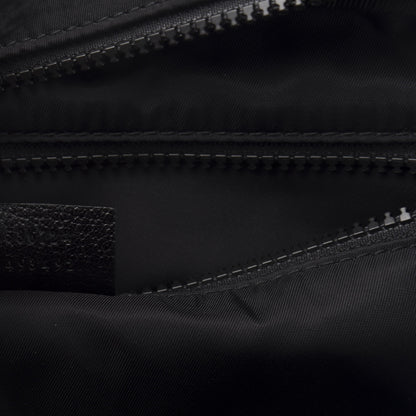 Gucci Nylon Twill 80s Logo Patch Backpack Black 6 of 9
