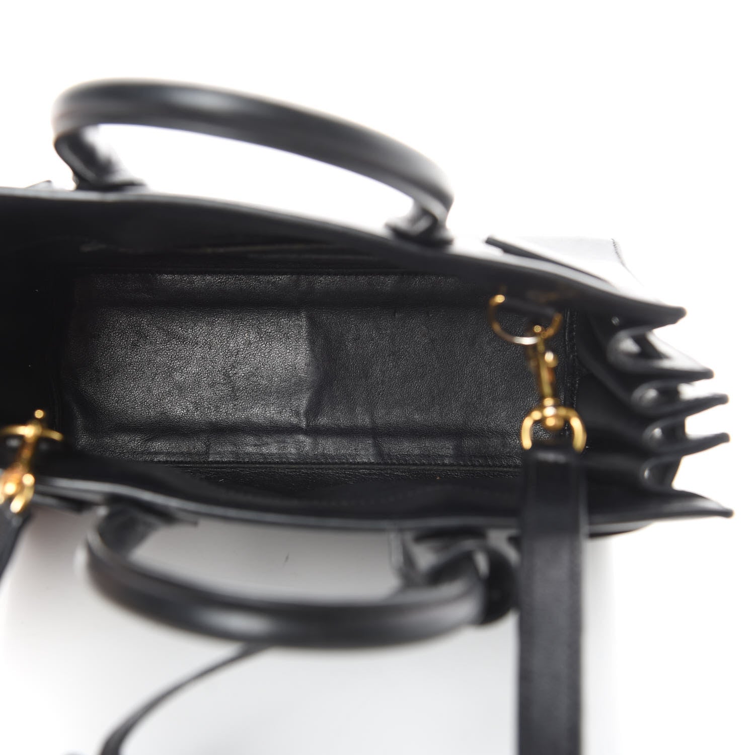 Saint Laurent Calfskin Nano Sac de Jour Black 5 of 19