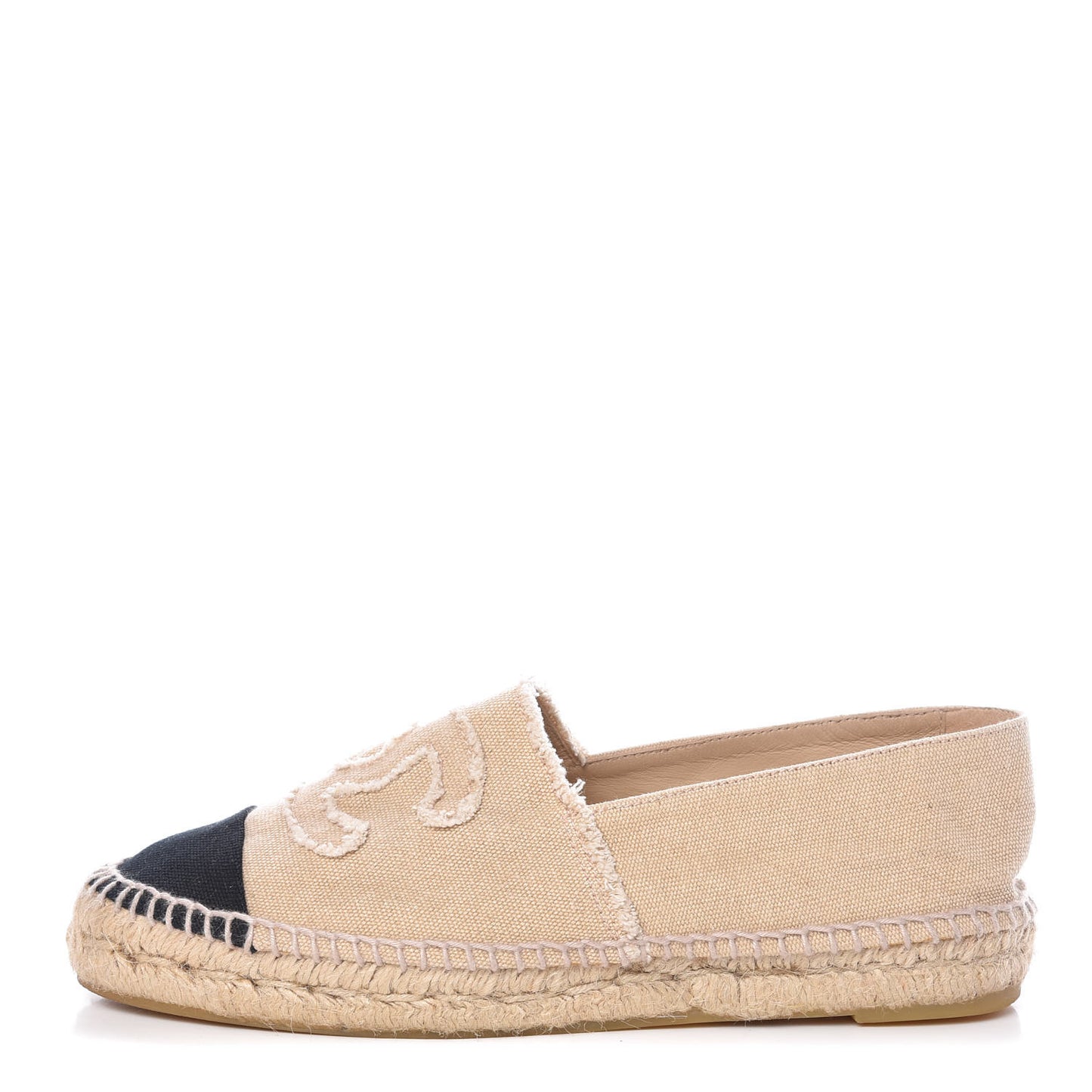 Toile CC Espadrilles 38 Beige Black