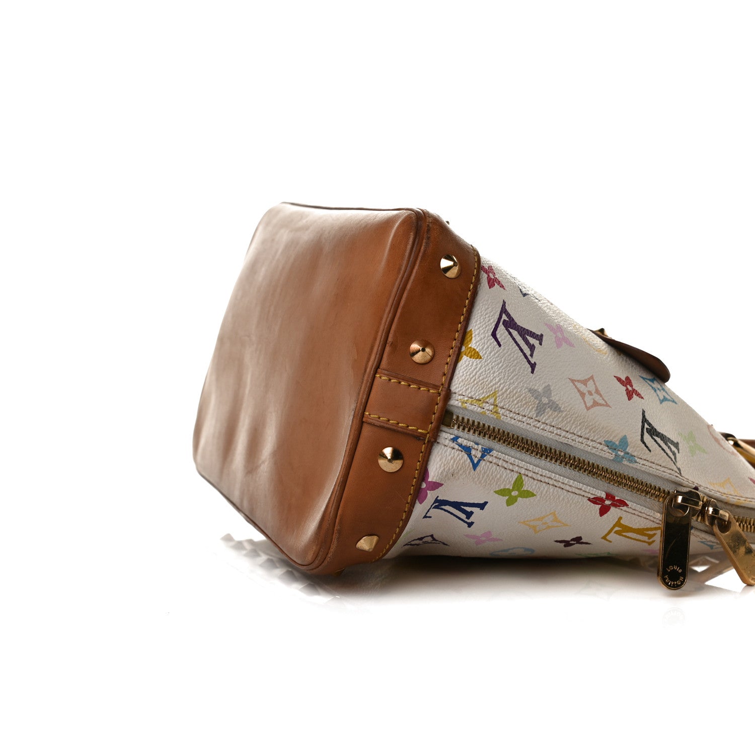 Louis Vuitton Monogram Multicolor Alma White 10 of 18