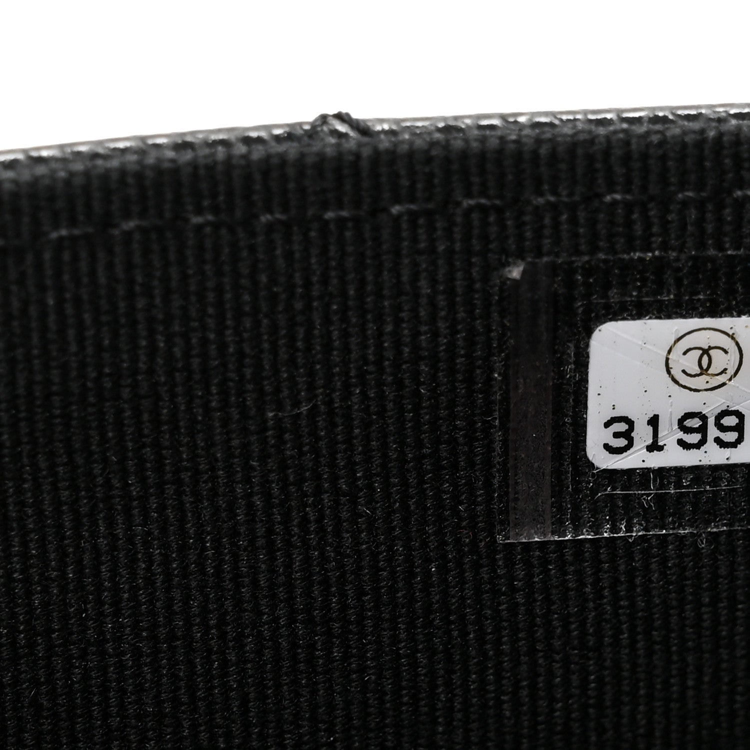 Chanel Caviar Quilted Crystal CC Large Gusset Flap Wallet Black 8 of 9