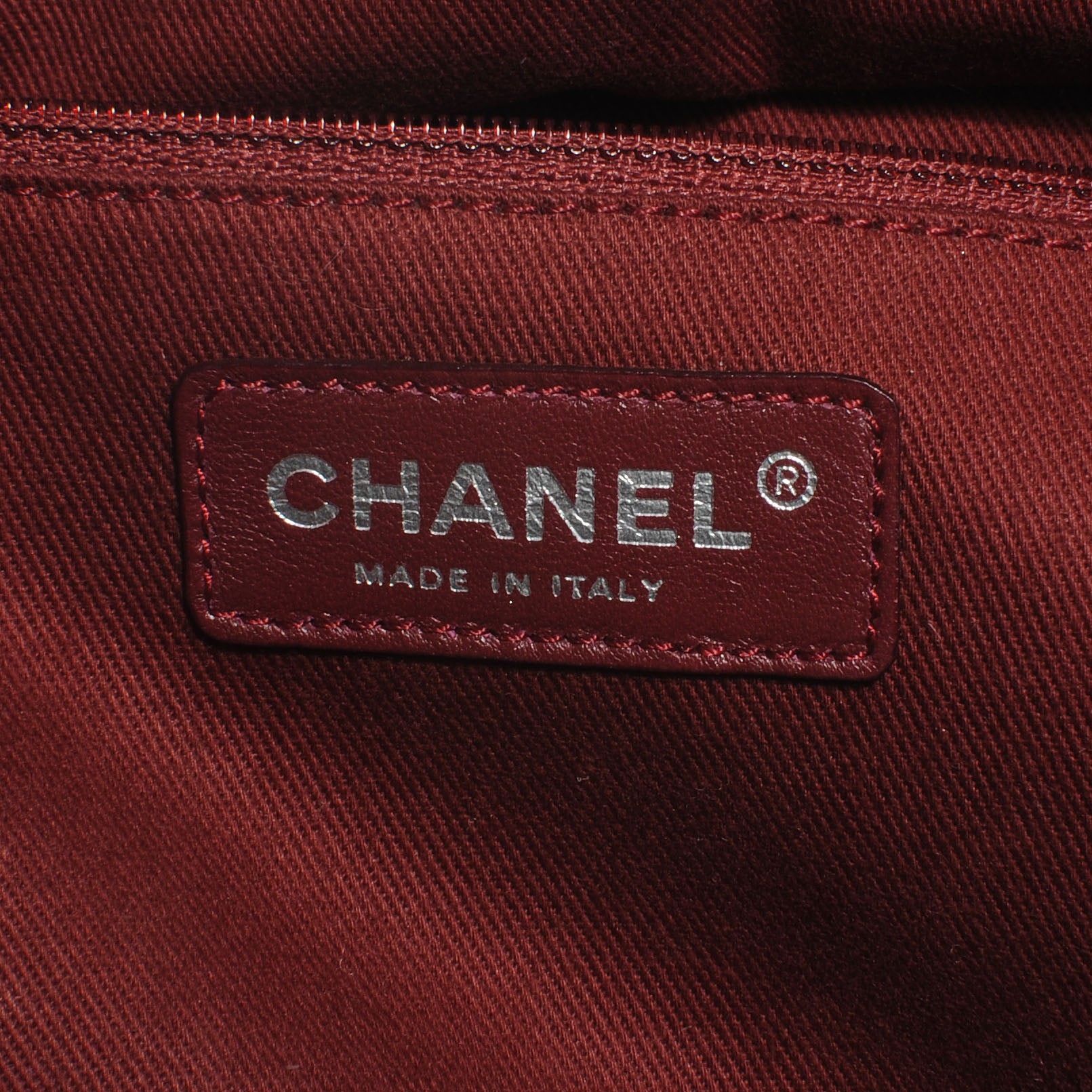 Chanel Leather Quilted Cotton Club Tote Black 6 of 7