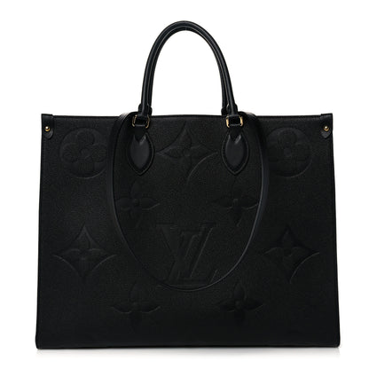 Louis Vuitton Empreinte Monogram Giant Onthego GM Black 1 of 9