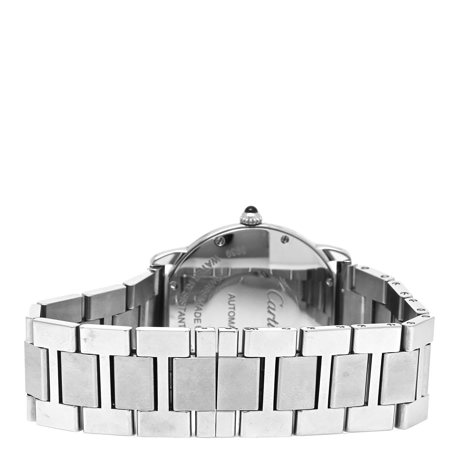 Cartier Stainless Steel 36mm Ronde Solo Automatic Watch 5 of 8