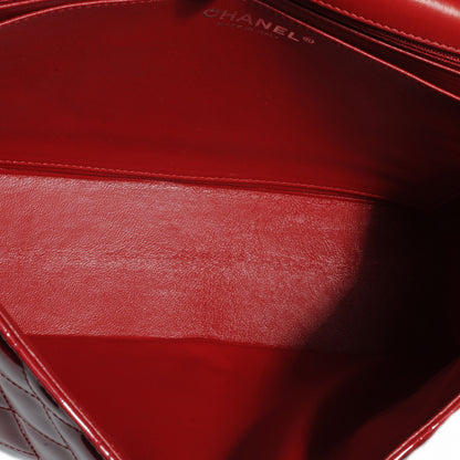Chanel Patent Jumbo Single Flap Red 6 of 8