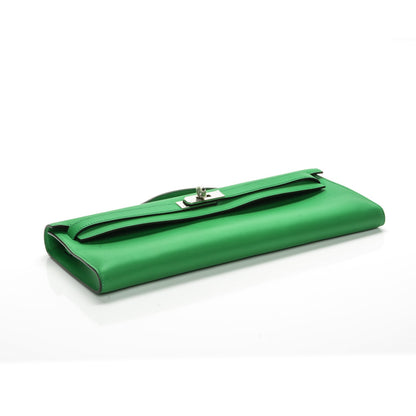Hermes Swift Kelly Cut Clutch Pochette Bambou 5 of 22