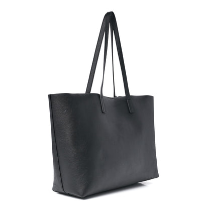 Saint Laurent Calfskin Large Shopping Tote Black 3 of 15