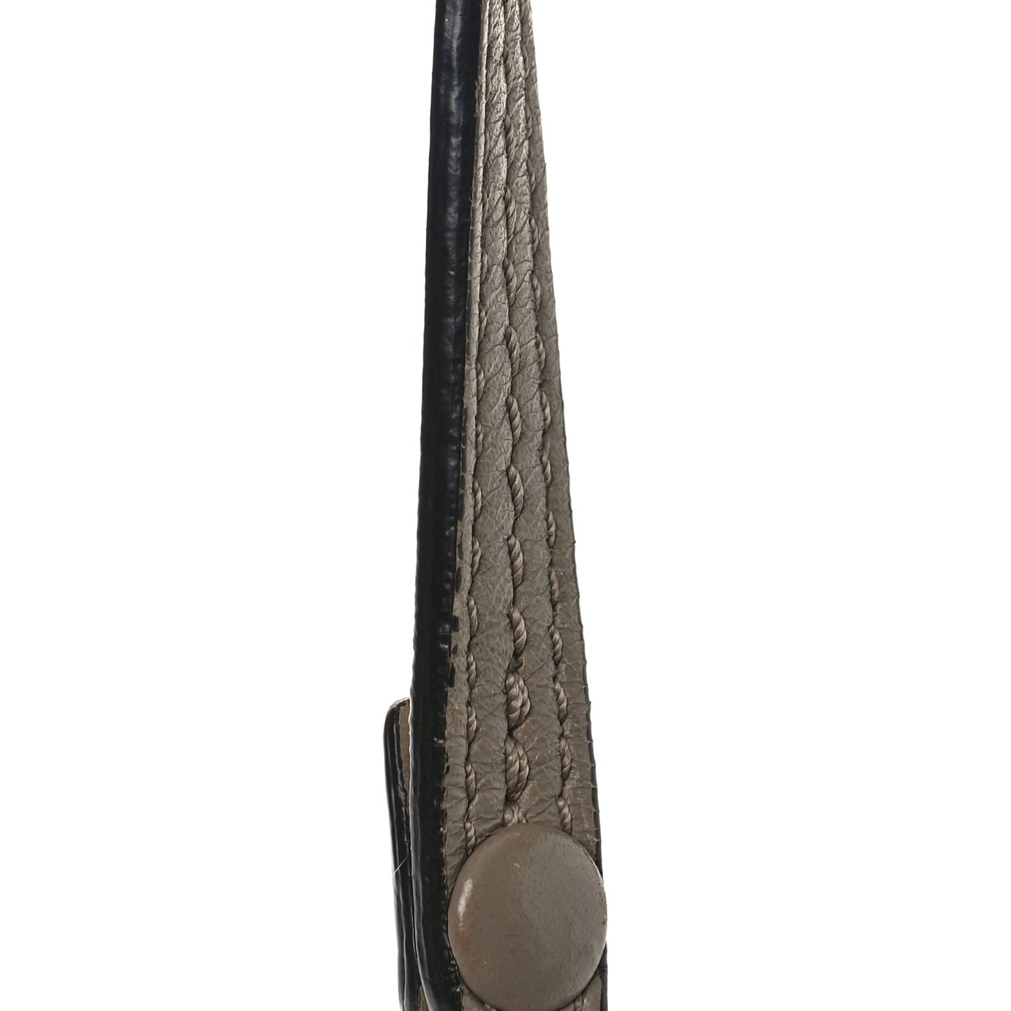 Calfskin Suede Medium Faye Shoulder Bag Motty Grey